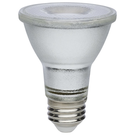 Satco 7 Watt Econo LED PAR20 4000K 35 Degree Beam Angle Medium Base 120-277 Volt Silver Finish S11495